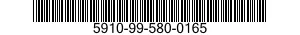 5910-99-580-0165 CAPACITOR,FIXED,PLASTIC DIELECTRIC 5910995800165 995800165
