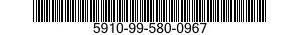 5910-99-580-0967  5910995800967 995800967