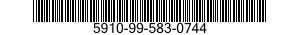 5910-99-583-0744 CAPACITOR,FIXED,PAPER DIELECTRIC 5910995830744 995830744