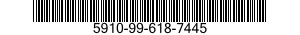 5910-99-618-7445 CAPACITOR,FIXED,MET 5910996187445 996187445