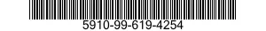 5910-99-619-4254 CAPACITOR,FIXED,PLA 5910996194254 996194254