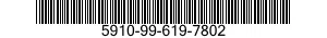 5910-99-619-7802 CAPACITOR,FIXED,CERAMIC DIELECTRIC 5910996197802 996197802