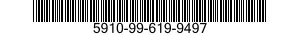 5910-99-619-9497 CAPACITOR,FIXED,PLA 5910996199497 996199497