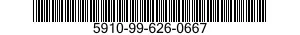 5910-99-626-0667  5910996260667 996260667