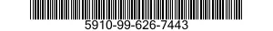5910-99-626-7443  5910996267443 996267443