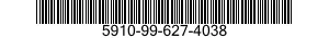 5910-99-627-4038 CAPACITOR,FIXED,ELECTROLYTIC 5910996274038 996274038