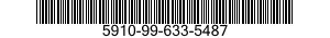 5910-99-633-5487 CAPACITOR,FIXED,MET 5910996335487 996335487