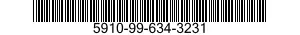5910-99-634-3231 CAPACITOR,FIXED,ELECTROLYTIC 5910996343231 996343231