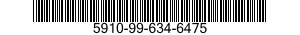 5910-99-634-6475 CAPACITOR,FIXED,PLASTIC DIELECTRIC 5910996346475 996346475