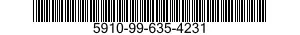 5910-99-635-4231 CAPACITOR,FIXED,ELECTROLYTIC 5910996354231 996354231