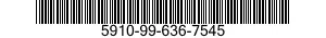 5910-99-636-7545  5910996367545 996367545