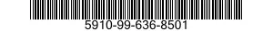 5910-99-636-8501 CAPACITOR,FIXED,PLASTIC DIELECTRIC 5910996368501 996368501