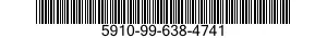 5910-99-638-4741 CAPACITOR,FIXED,PLASTIC DIELECTRIC 5910996384741 996384741