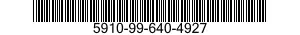5910-99-640-4927 CAPACITOR,FIXED,CERAMIC DIELECTRIC 5910996404927 996404927