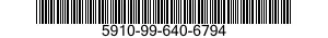 5910-99-640-6794 CAPACITOR,FIXED,ELECTROLYTIC 5910996406794 996406794