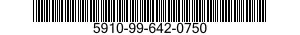 5910-99-642-0750 CLASSIFIED 5910996420750 996420750