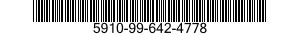 5910-99-642-4778 CAPACITOR,FIXED,PLASTIC DIELECTRIC 5910996424778 996424778