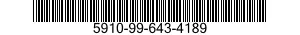 5910-99-643-4189  5910996434189 996434189