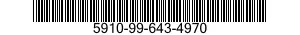 5910-99-643-4970 CAPACITOR 5910996434970 996434970