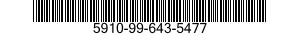 5910-99-643-5477 CAPACITOR,FIXED 5910996435477 996435477