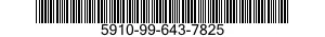 5910-99-643-7825 CAPACITOR,FIXED,CERAMIC 5910996437825 996437825