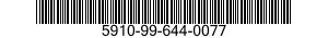 5910-99-644-0077  5910996440077 996440077