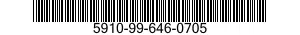 5910-99-646-0705 CAPACITOR,FIXED,ELECTROLYTIC 5910996460705 996460705
