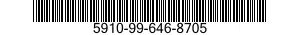 5910-99-646-8705 CAPACITOR,FIXED,MIC 5910996468705 996468705