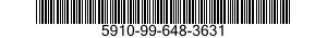 5910-99-648-3631 CAPACITOR,FIXED,GLASS DIELECTRIC 5910996483631 996483631