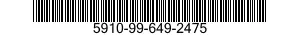 5910-99-649-2475  5910996492475 996492475