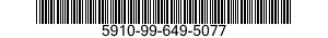 5910-99-649-5077 CAPACITOR,FIXED,MICA DIELECTRIC 5910996495077 996495077