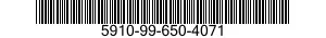 5910-99-650-4071 CAPACITOR,FIXED,ELECTRICAL 5910996504071 996504071