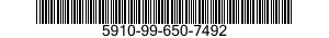 5910-99-650-7492 CAPACITOR,FIXED,CERAMIC 5910996507492 996507492