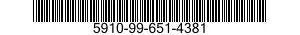 5910-99-651-4381 CAPACITOR,VARIABLE,PLASTIC DIELECTRIC 5910996514381 996514381