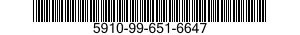 5910-99-651-6647  5910996516647 996516647