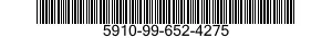 5910-99-652-4275  5910996524275 996524275