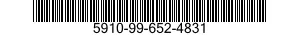 5910-99-652-4831 CAPACITOR,FIXED,CERAMIC DIELECTRIC 5910996524831 996524831
