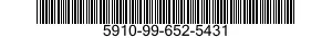 5910-99-652-5431  5910996525431 996525431