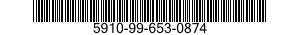5910-99-653-0874 CAPACITOR,FIXED,CERAMIC DIELECTRIC 5910996530874 996530874