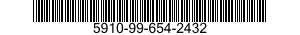 5910-99-654-2432  5910996542432 996542432