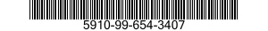 5910-99-654-3407 CAPACITOR,FIXED,CERAMIC DIELECTRIC 5910996543407 996543407