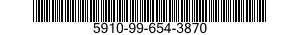 5910-99-654-3870 CAPACITOR,FIXED,ELECTROLYTIC 5910996543870 996543870