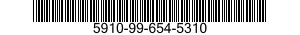 5910-99-654-5310 CAPACITOR,FIXED,ELECTROLYTIC 5910996545310 996545310