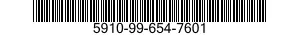 5910-99-654-7601 CAPACITOR,FIXED,ELECTRICAL 5910996547601 996547601
