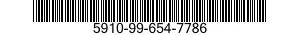 5910-99-654-7786 CAPACITOR,FIXED,ELECTROLYTIC 5910996547786 996547786