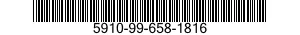 5910-99-658-1816 CAPACITOR,FIXED,ELECTROLYTIC 5910996581816 996581816