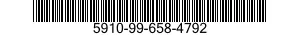 5910-99-658-4792 CAPACITOR,FIXED,CERAMIC DIELECTRIC 5910996584792 996584792