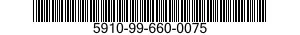 5910-99-660-0075 CAPACITOR,FIXED,ELECTROLYTIC 5910996600075 996600075