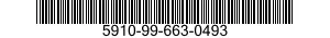 5910-99-663-0493 CAPACITOR,FIXED,CERAMIC DIELECTRIC 5910996630493 996630493