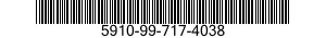 5910-99-717-4038  5910997174038 997174038